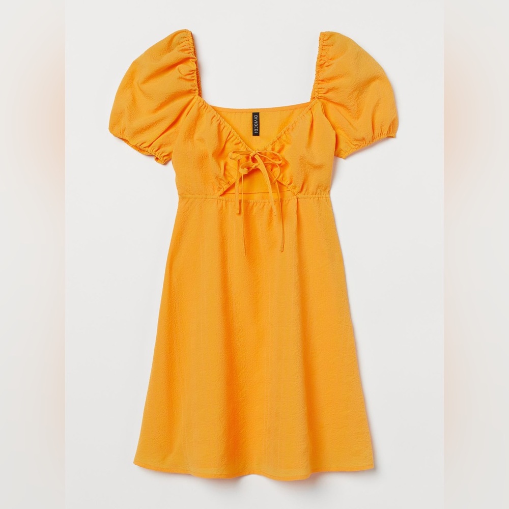 NWT H&M orange dress